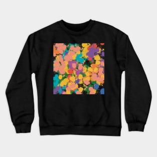 Painting and Splashing Crewneck Sweatshirt